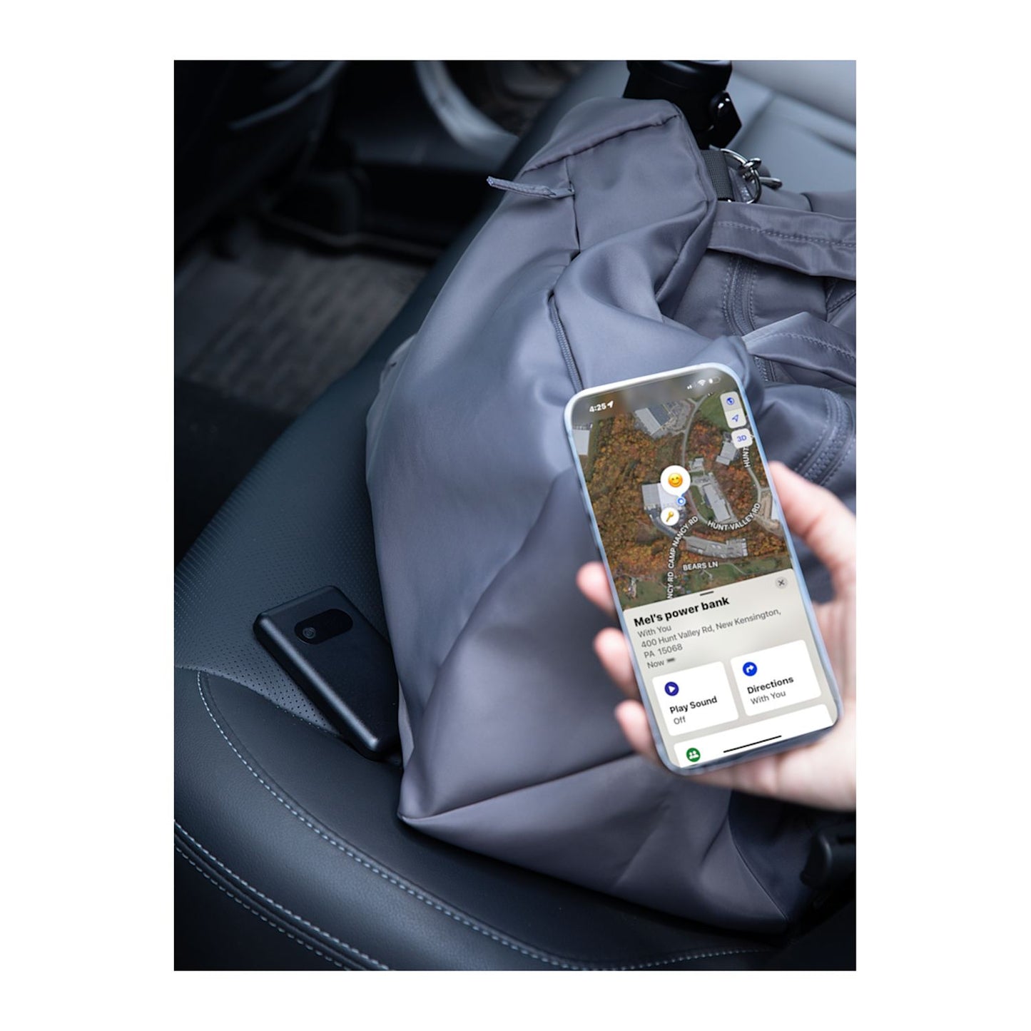 Find My 5,000 mAh 18W PD Power Bank with Digital Display