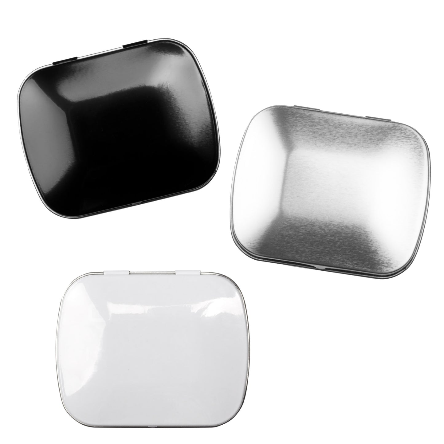 Domed Tin with House Shaped Mints