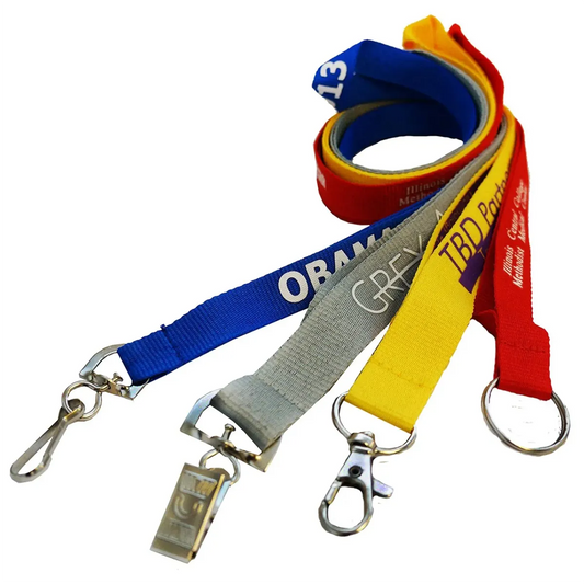 3/4" Polyester Lanyard - Silksceen Print