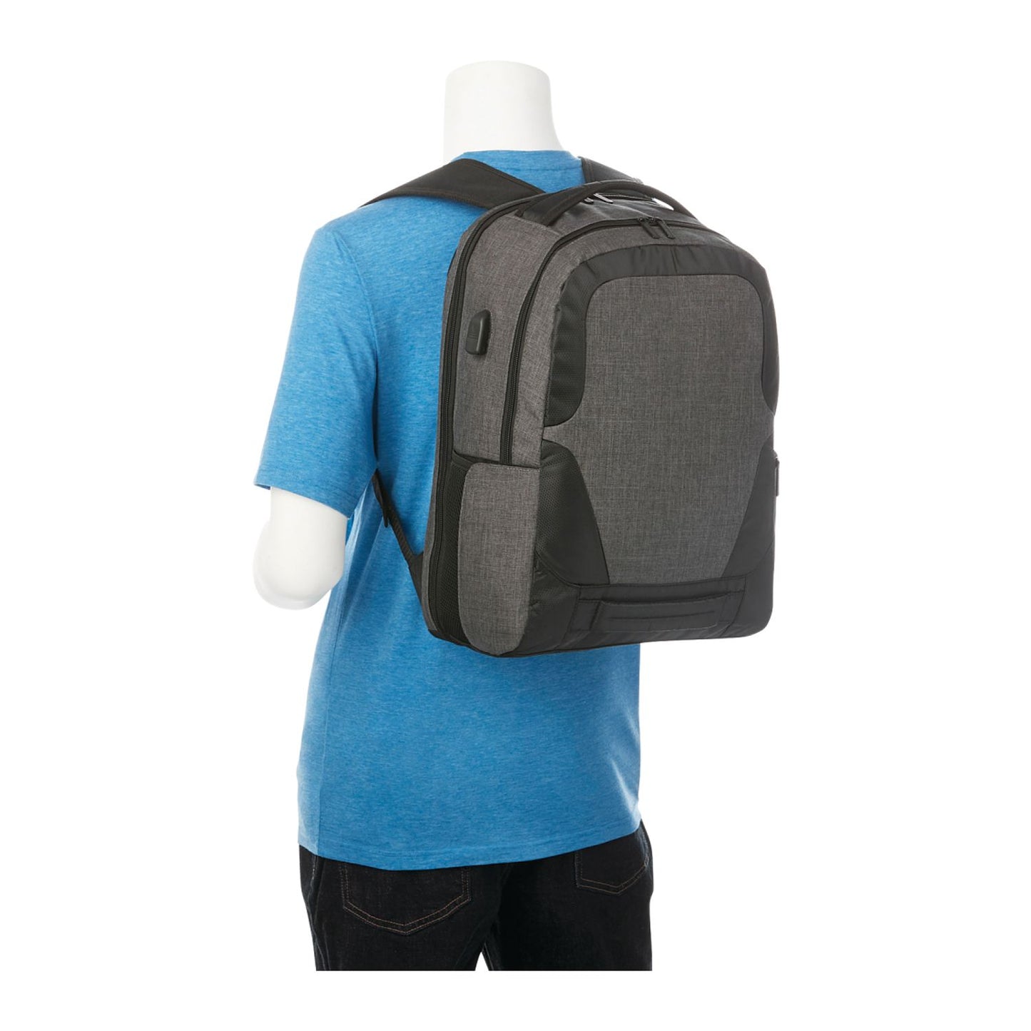 Overland TSA Friendly 17 Inch Laptop Backpack with USB Port