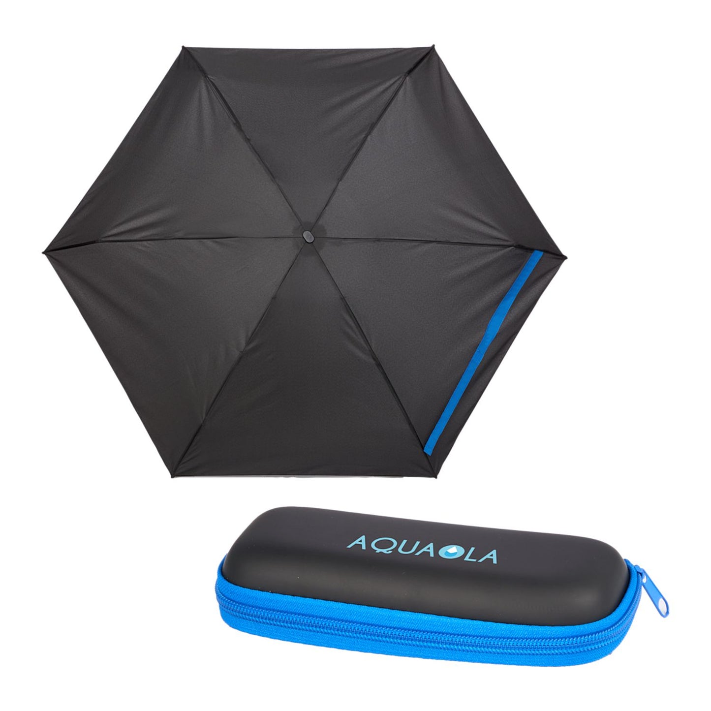 37" Compact Travel Umbrella With Case