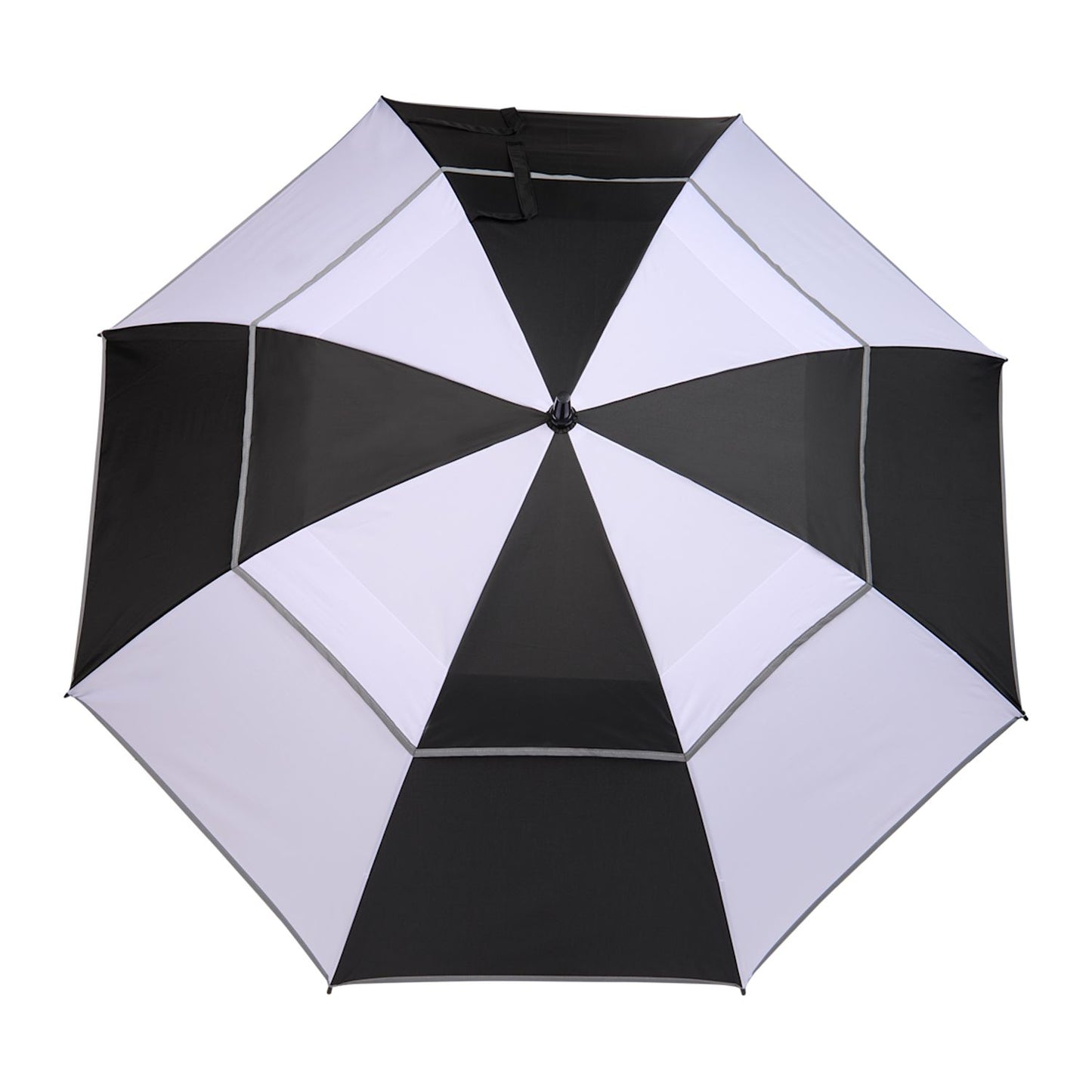 62" RPET Golf Umbrella w/ Reflective Trim