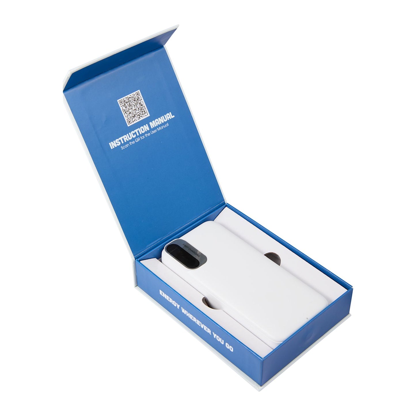 Laptop Power 20,000 mAh PD Power Bank with Integrated Cables