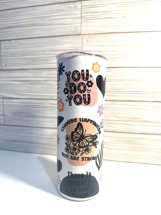 Know Your Worth - 20oz Skinny Tumblers