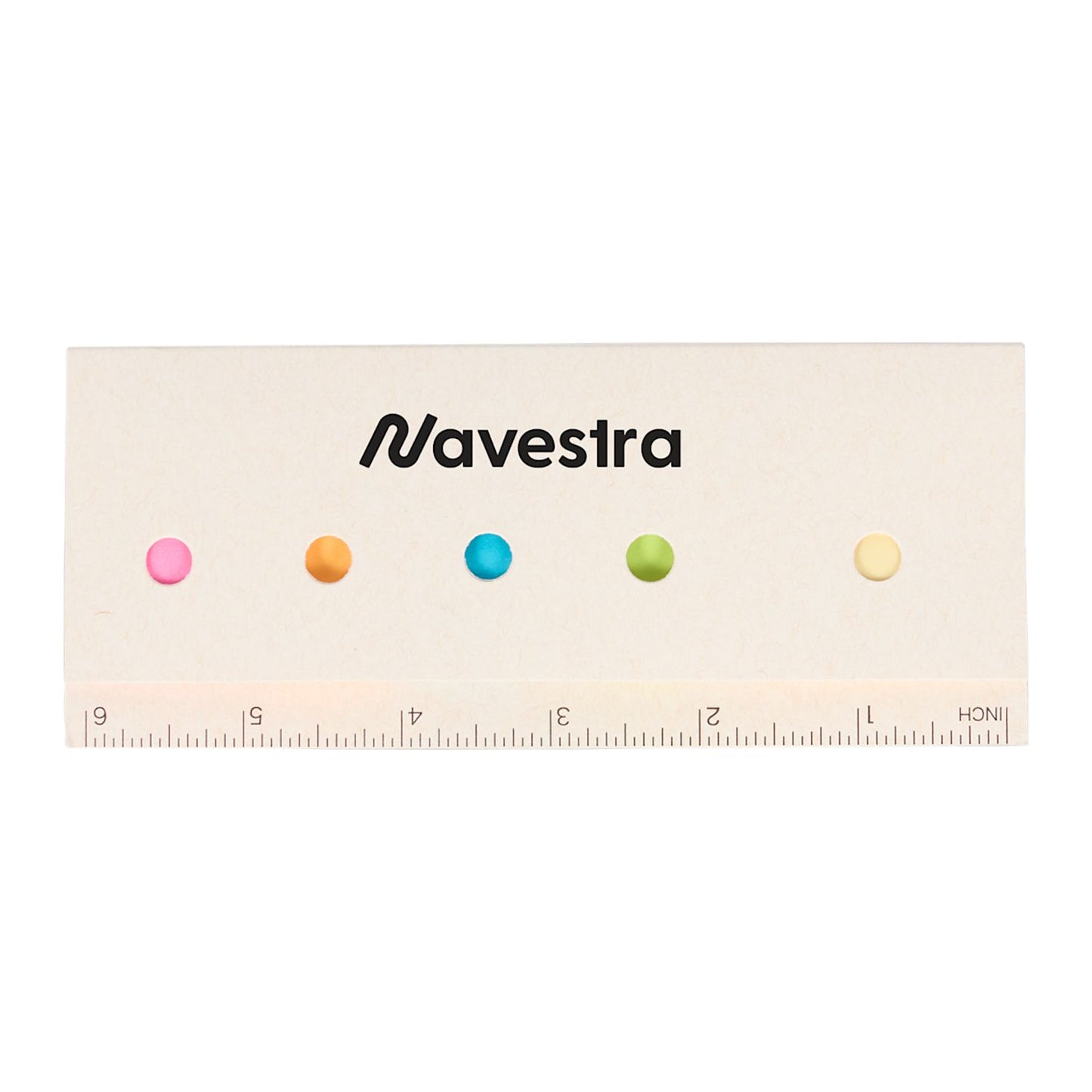 Recycled Milk Carton Sticky Notes & Ruler Pad