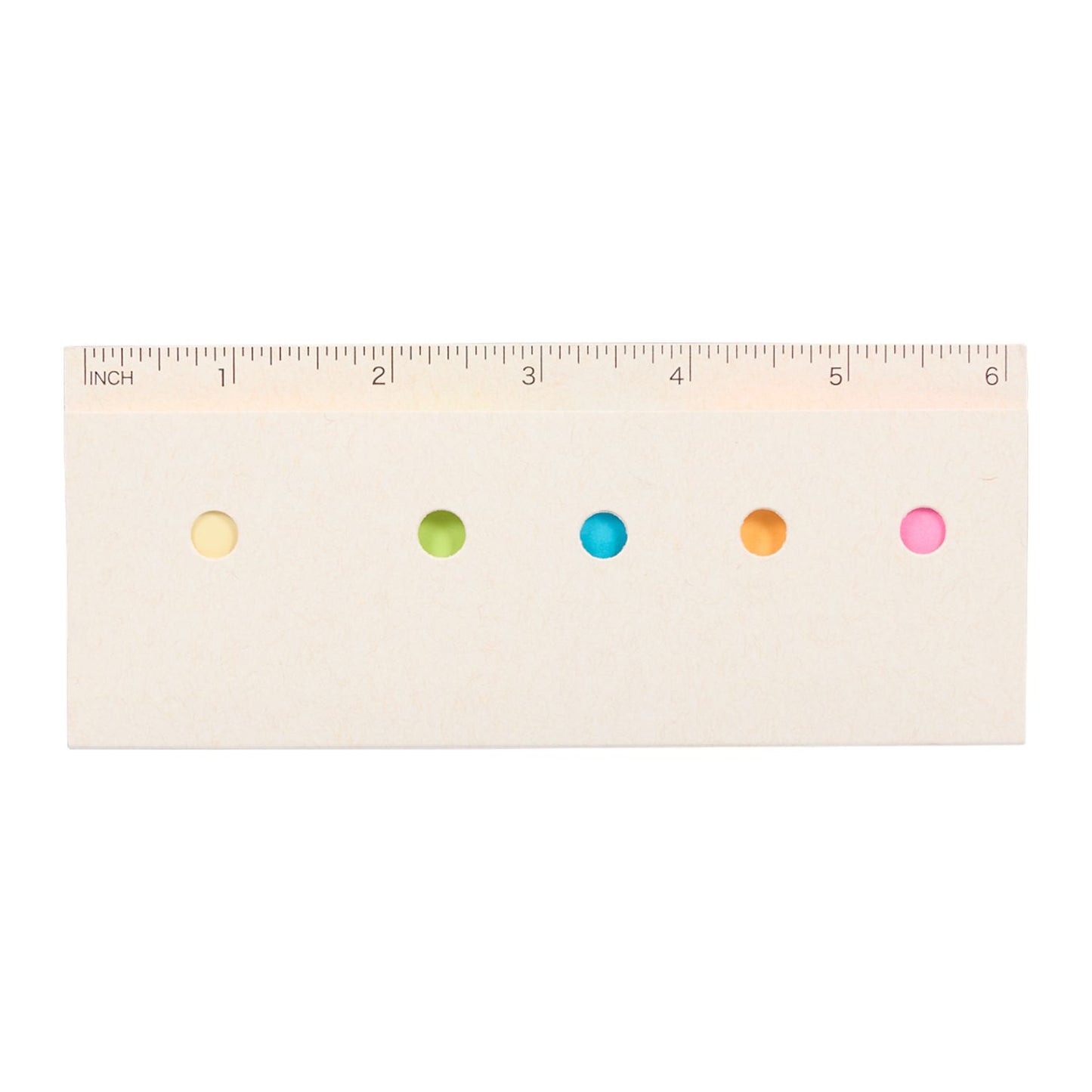 Recycled Milk Carton Sticky Notes & Ruler Pad